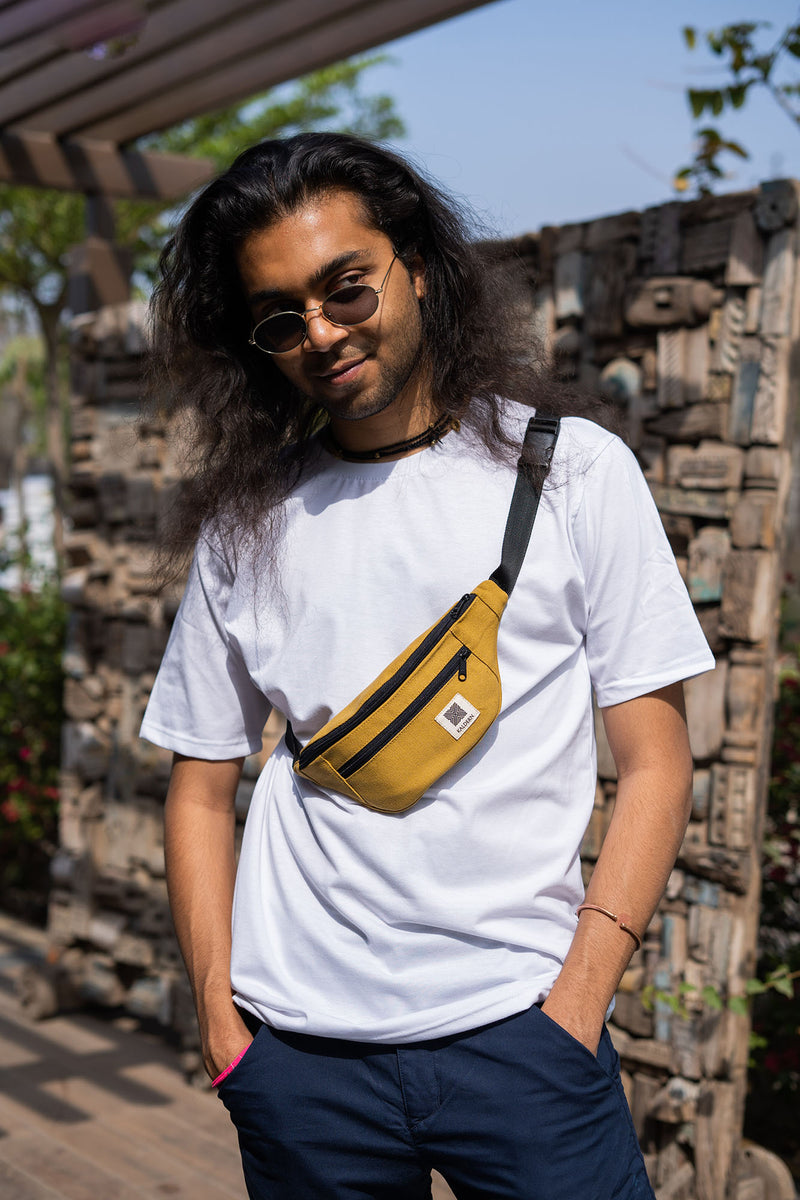 Mustard Shadow Mini Fanny Pack KALDERN