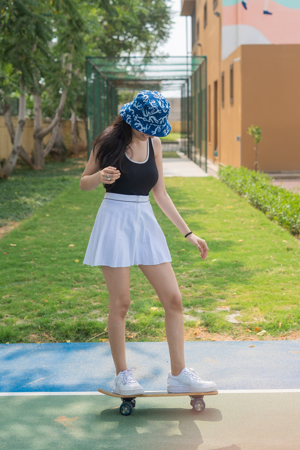 Indigo Bucket Hat