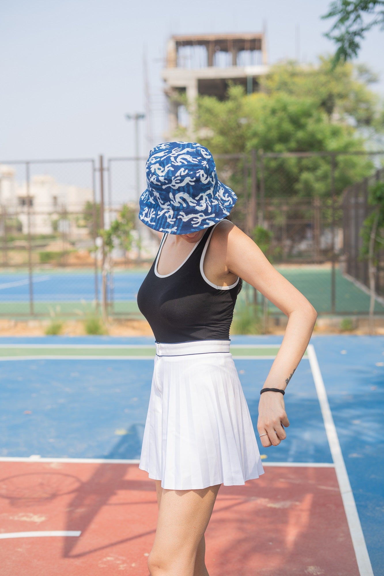 Indigo Bucket Hat