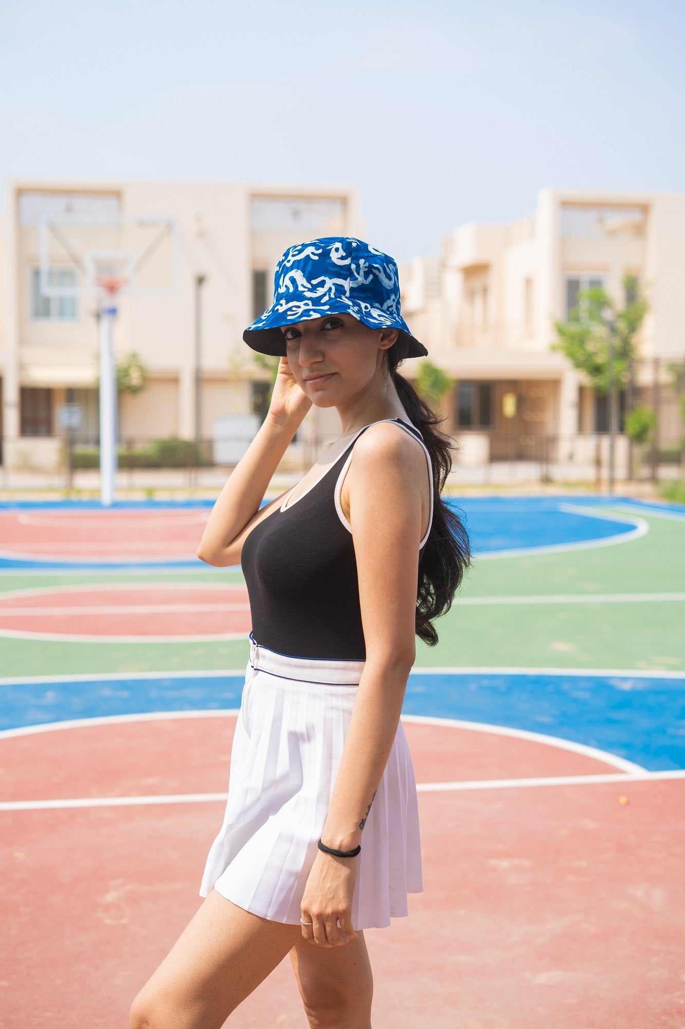 Indigo Bucket Hat
