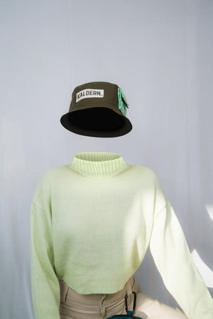 Olive Pocket Bucket Hat