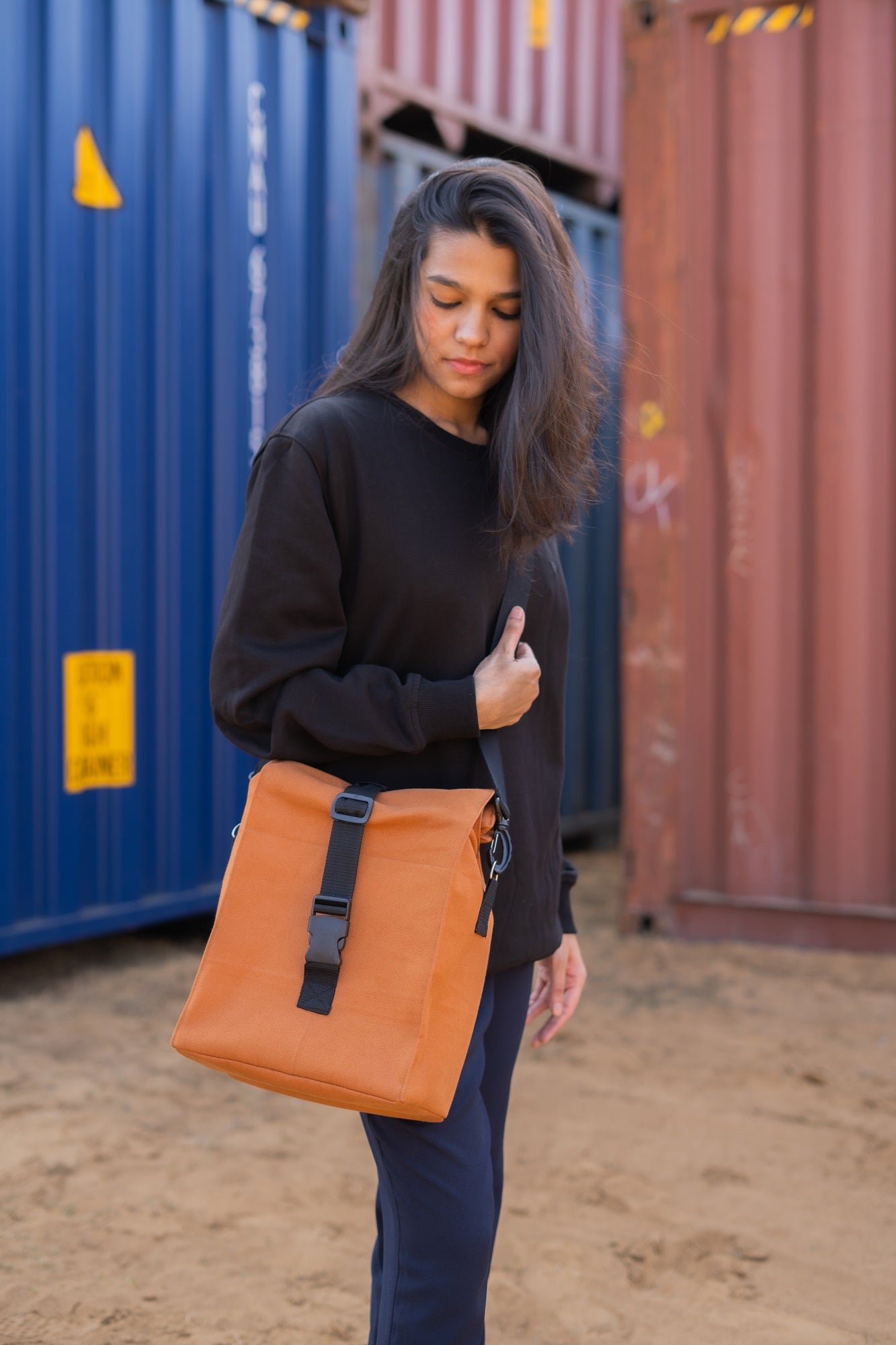 Dune Rolltop Crossbag