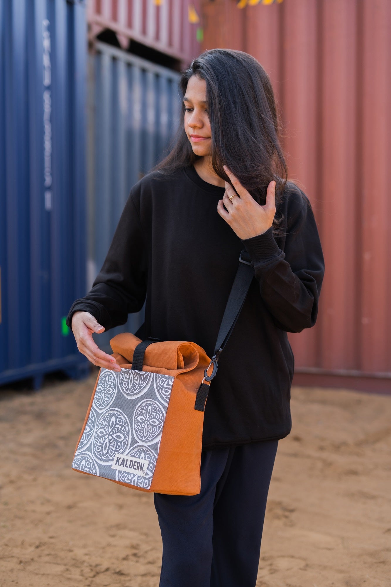 Dune Rolltop Crossbag