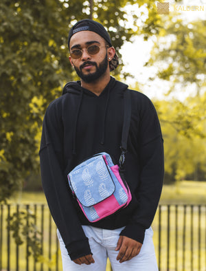 Flaming Bubble Cross Sling Bag