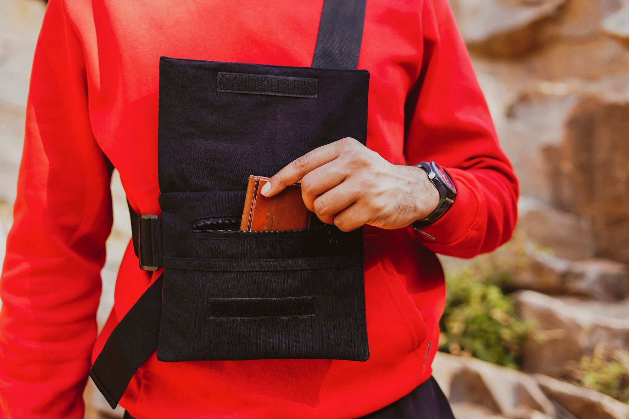 Black Shadow Cross Bag