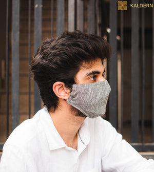 Unisex Formal Cotton Face Mask : Pack Of 3